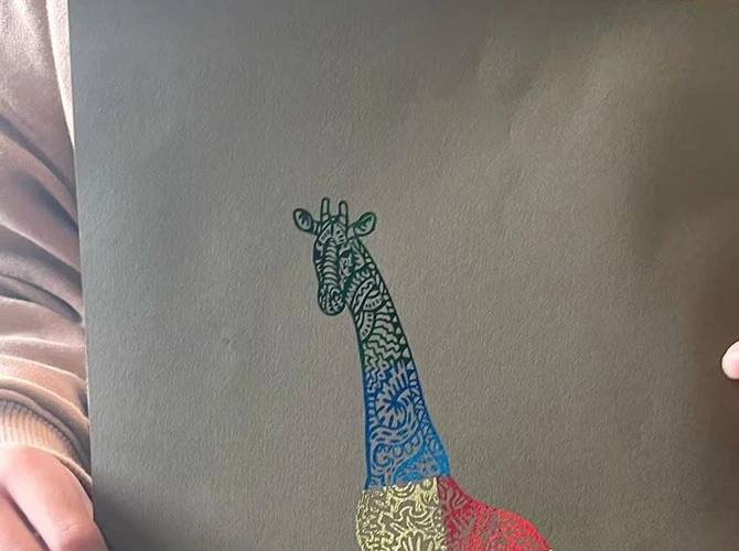 Digitale Folie